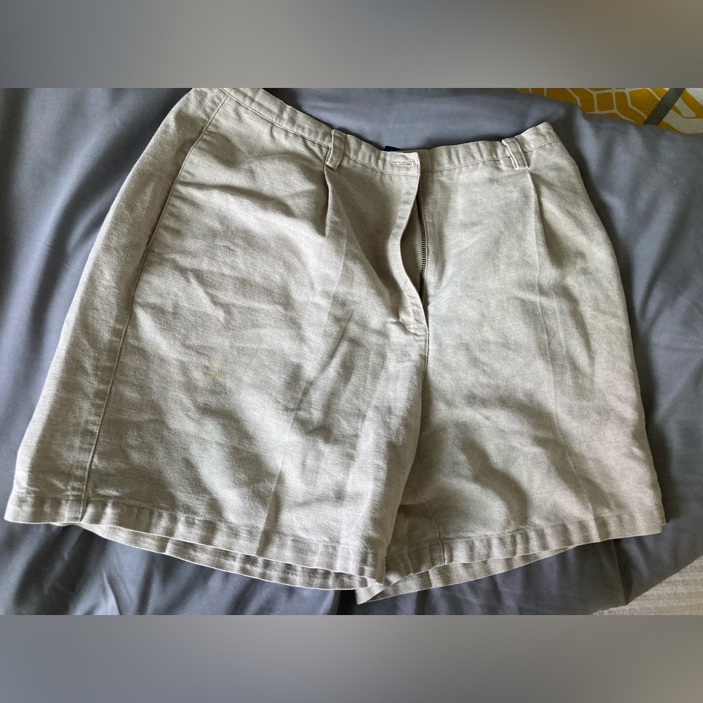 Liz Claiborne Liz Sport linen shorts